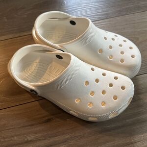 Crocs Women's White Sandals Women's Size 9